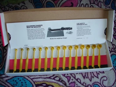 Lee Powder Measure Dipper Kit includes 15 graduated powder dippers 90100 - Image 1 of 2