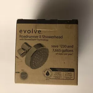 New Evolve Roadrunner II Shower Head SS-2107CP-SB Chrome Polish Smart Tech NIB - Picture 1 of 7