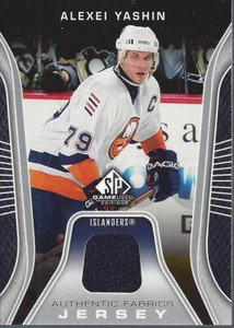 2006-07 SP Game Used Authentic Fabrics #AFAY Alexei Yashin Jersey - NM-MT