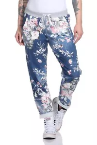 Damen Hose Sweatpants Jogginghose Baumwolle Freizeithose Onesize 36-42 Model 34 - Bild 1 von 1