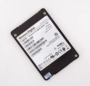 WD Ultrastar DC SN640 7.68TB PCIe Gen3.1 x4 U.2 NVMe 2.5" Enterprise SSD - Afbeelding 1 van 5