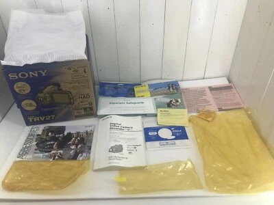 Sony DCR-TRV27 Mini DV Camcorder VCR BOX & ITEMS PICTURED ONLY  (1473) - Image 1 of 3