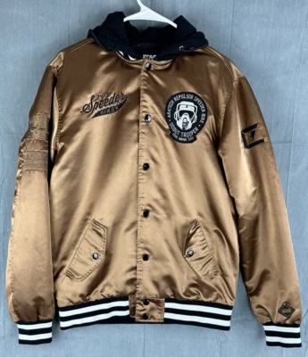 Атласная куртка Star Wars герои злодеи мужские небольшие нашивки солдат империи бронза - Изображение 1 из 4