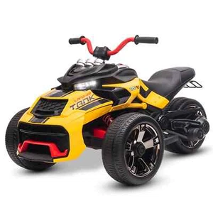 12V Kids Ride On ATV Motorcycle Car Toy with LED Lights and Music 2-Wheeler New - Picture 1 of 11
