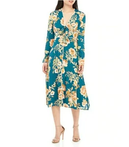 Floral midi dress - Picture 1 of 10