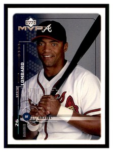 1999 Upper Deck MVP #21 GEORGE LOMBARD Atlanta Braves ~A7V