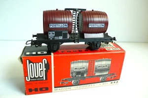 JOUEF "HO" WAGON FOUDRES "POSTILLON" TRÈS BON ÉTAT REF 643 ANNÉES 60 - Picture 1 of 5
