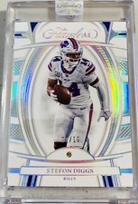 Stefon Diggs 01/10 Diamond Gem 2022-23 Panini Flawless Football Card