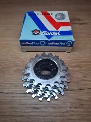 Запчасти для ретро-велосипеда новые в коробке новые из старых запасов Maillard 700 кассетные 6-скоростные компактные 15T-21T - Изображение 1 из 4