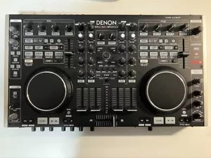 USED DENON DN-MC6000 4ch DJ Controller Mixer Traktor Virtual Black - Picture 1 of 6