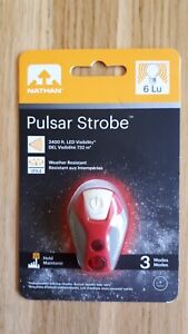 Nathan Pulsar Strobe Safety Light Runners, cyclists, walkers. 