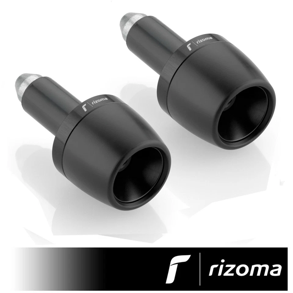 Terminali Manubrio Moto Rizoma Conico Contrappesi Bilancieri Nero Bmw F 800 R - Immagine 1 di 1