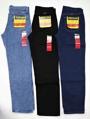 Jeans reto Rustler by Wrangler masculino ajuste regular FRETE INTERNACIONAL GRÁTIS - Imagem 1 de 4