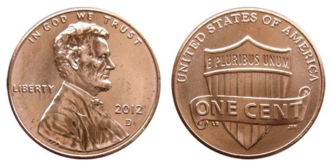 2012 D LINCOLN PENNY - 1c Lincoln Union Shield theme ** ON HAND ** Cover
