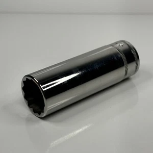 MINT Snap On SFM17 3/8” Dr 12Pt Metric 17mm Flank Drive Deep Chrome Socket USA - Picture 1 of 10