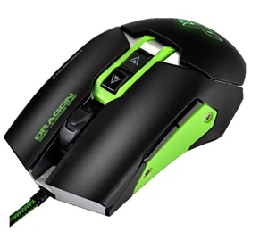 DragonWar G18 Ambidextrous Gaming Mouse. Instantly Swap Left Right Hand - Picture 1 of 9