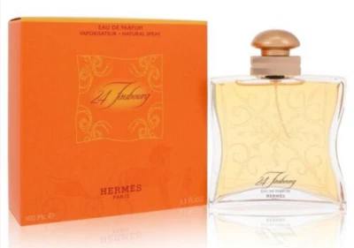 Новый Hermes 24 Faubourg EDP спрей 3,3 унц/100 мл для женщин - 100% подлинный и запечатанный - Изображение 1 из 4