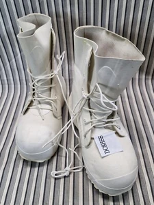 MICKEY MOUSE BUNNY STIEFEL AIRBOSS 5 WEITE weiß NEU passt normalerweise Größe 6 Schuh - Bild 1 von 17