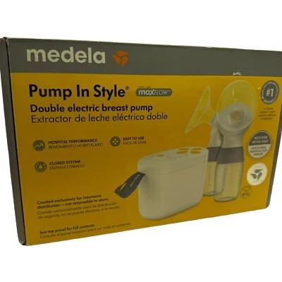 Medela Pump In Style Double Electric Breast Pump - White (101041360) New - Image 1 of 4
