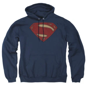 Batman v Superman "Super Movie Logo" Pullover Hoodie, Sweatshirt or Long Sleeve - Picture 1 of 9