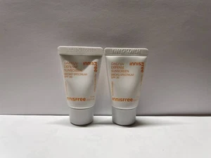 Innisfree Daily UV Defense Invisible SPF 36 Sunscreen .33 oz 10 ml NWOB X2 - Picture 1 of 3