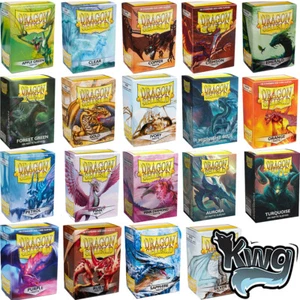 DRAGON SHIELD MATTE STANDARD CARD SLEEVES 100 PER PACK POKEMON MTG - Picture 1 of 70