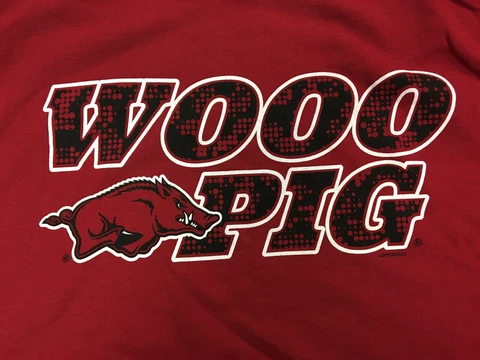 ARKANSAS RAZORBACKS OFFICIALLY LICENSED T-SHIRT Brand New S-XXL Cover