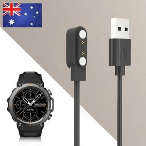 Black Charger 60cm Cable 5V 1A Watch Charger Stable Charging for Zeblaze Vibe 7 - Zdjęcie 1 z 12
