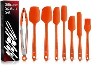CasaVida Silikon-Spachtel-Set, 8-teilig, orange - Bild 1 von 7