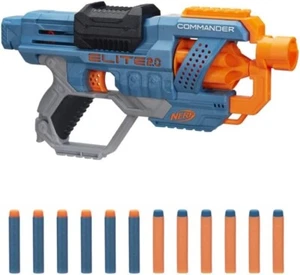 NERF Elite 2.0 Commander RD-6 Blaster 12 Nerf Darts 6-Dart Rotationstrommel - Bild 1 von 7