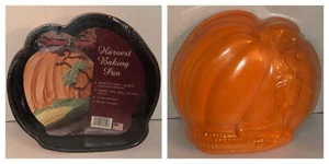 VTG Nordic Ware Harvest Baking Pan 30792 Pumpkin Thanksgiving Cake New Sealed - Picture 1 of 12