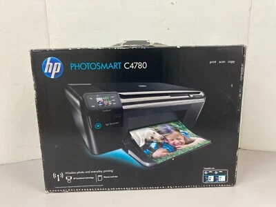 NIB HP Photosmart C4780 All-In-One Wireless InkJet Printer - Image 1 of 4