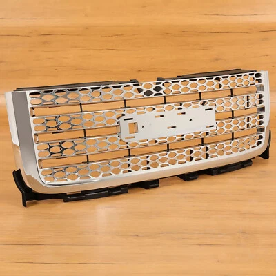 Parachoques delantero cromado parrilla superior para GMC Sierra 2500/3500 HD 2011-2014 #20966057 Foto 1 de 4