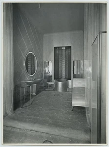 Ministère des Affaires Étrangères. Salle de bain de la reine 1938. Jacques Adnet - Picture 1 of 2