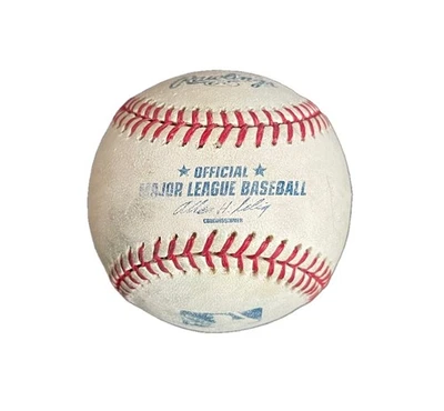 Official Rawlings MLB  Major League Baseball Rob Manfred ~ Batting Practice Ball - Image 1 of 4