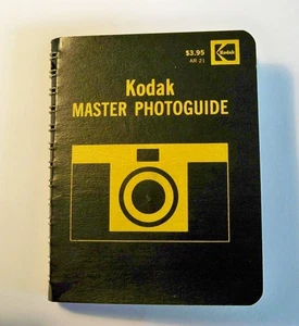 Rara Fotoguida Tascabile Kodak Master 1973 Vintage Ottime Condizioni Rimbalzo Spirale - Foto 1 di 3