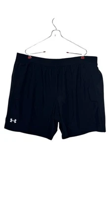 Under Armour Women's Shorts Drawstring Pull On Workout Gym Pockets Black 2XL - Image 1 of 4