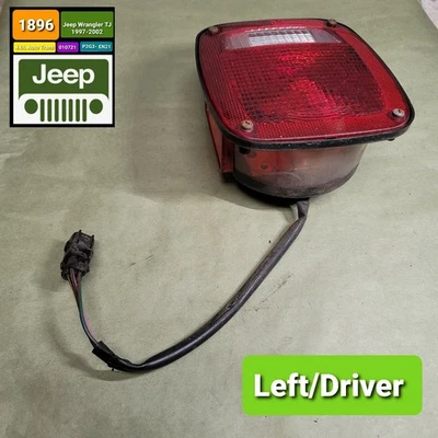 *REAR LEFT TAILLIGHT ASSEMBLY* for 1997-2002 JEEP WRANGLER TJ OEM *FREE SHIPPIN* - Image 1 of 4