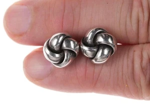 Gemelos de plata 835 modernistas alemanes de mediados de siglo - Imagen 1 de 3