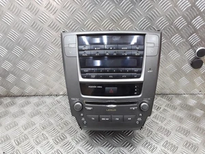 2009 LEXUS IS 220 CLIMATE CONTROL UNIT CLIMATRONIC WITH RADIO CONTROLS 861205363 - Picture 1 of 8