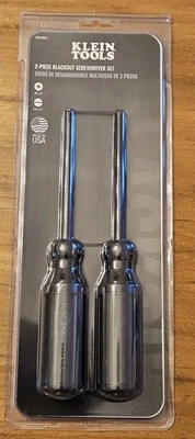 Klein Tools 2 Piece Blackout Screwdriver Set 85442BLK - Image 1 of 4