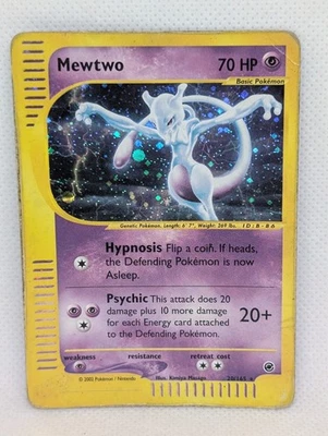 Mewtwo 020/165 Expedition Base Set Holo Rare Pokemon TCG Nintendo e-reader - Image 1 of 4