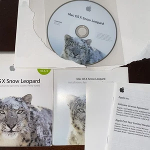 Apple Mac OS X Snow Leopard version 10.6.3 for Mac - Photo 1/2