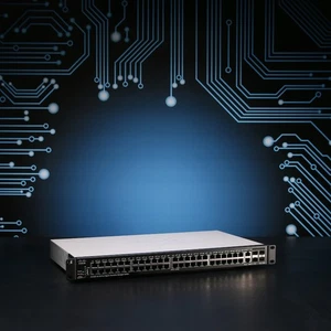 Cisco SG350X-48 Rackmount Gigabit Managed Stack Switch - Picture 1 of 7