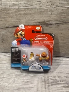 World Of Nintendo Super Mario Micro Land 1-2 Red Toad Lakitu Sumo Bro Figs Jakks - Bild 1 von 2