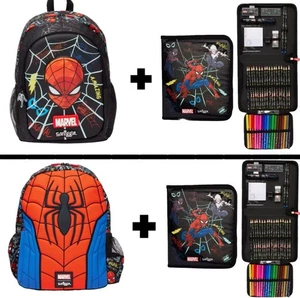 Zaino Scuola Marvel SpiderMan 2 Pezzi – Zaino + Set Cancelleria Completo 43 pz - Foto 1 di 25