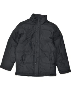 CHAMPION Mens Padded Jacket UK 36 Small Black Nylon VS02 - Picture 1 of 6