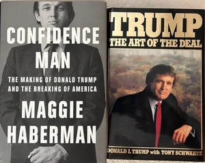 Maggie Haberman,Confidence Man;Donald Trump w/ Tony Schwartz,The Art of the Deal - Foto 1 di 23