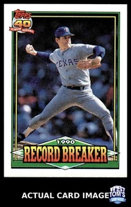 1991 Topps #6 NOLAN RYAN Texas Rangers HOF NM - Bild 1 von 4