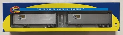 Прицепы HO Scale Athearn 40' Beaded Z Van Santa Fe (2) упаковка НОВЫЕ ИЗ СТАРЫХ ЗАПАСОВ - Изображение 1 из 4